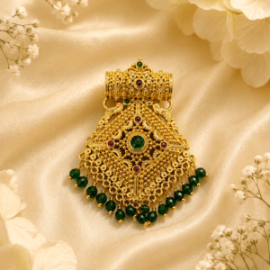 Traditional Gold Covering Pendant for Women