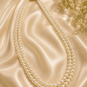 Elegant Double Layer Pearl Necklace for Women